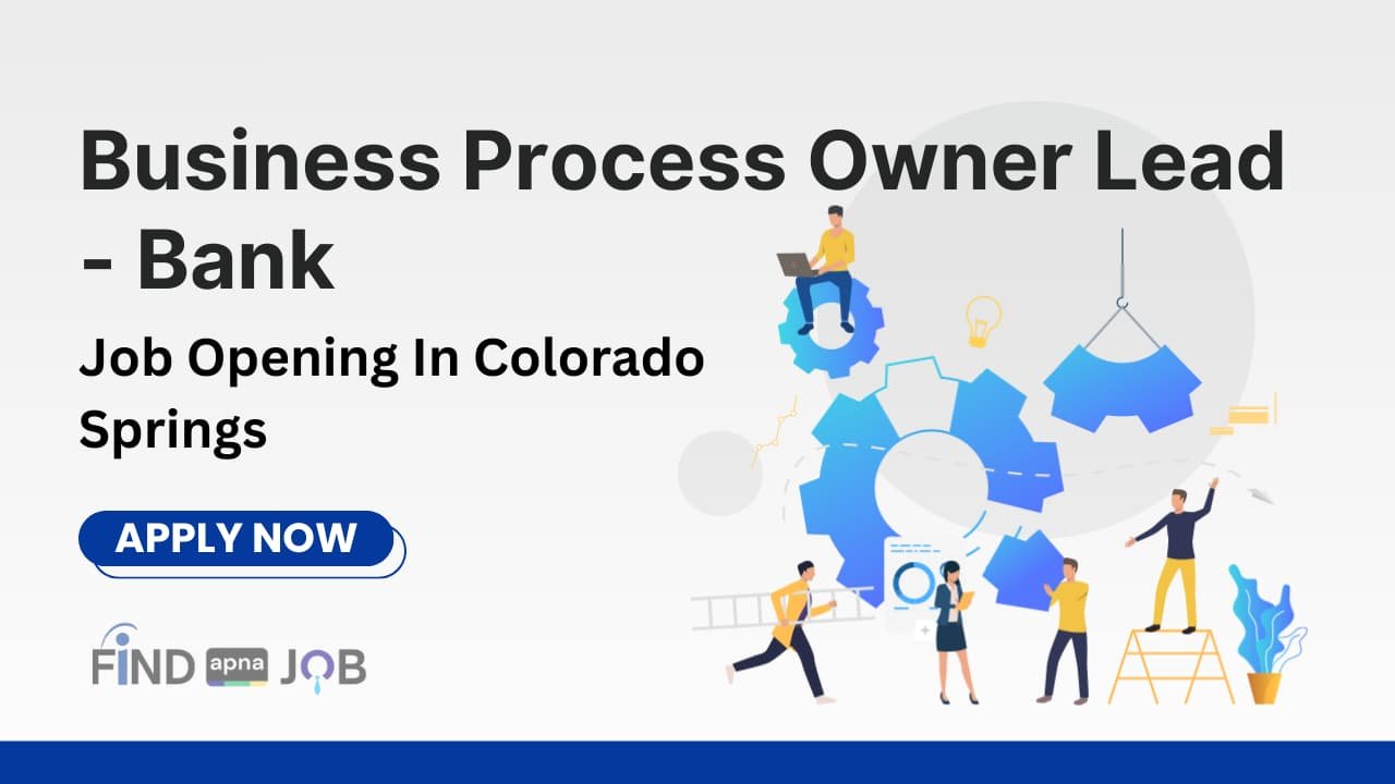 Business Process Owner Lead - Bank Job Opportunity In Colorado Springs