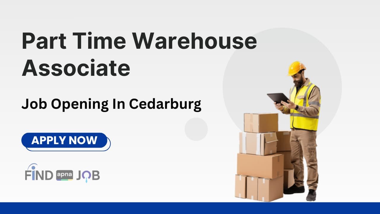 Part Time Warehouse Associate Job